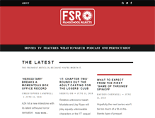 Tablet Screenshot of filmschoolrejects.com